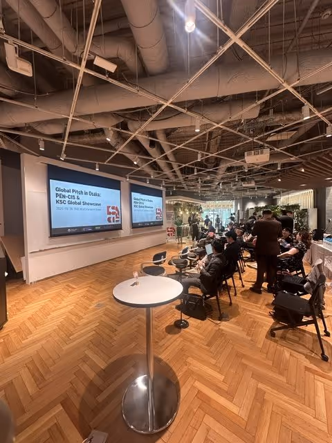 Global Pitch in Osakaの会場風景(提供資料)